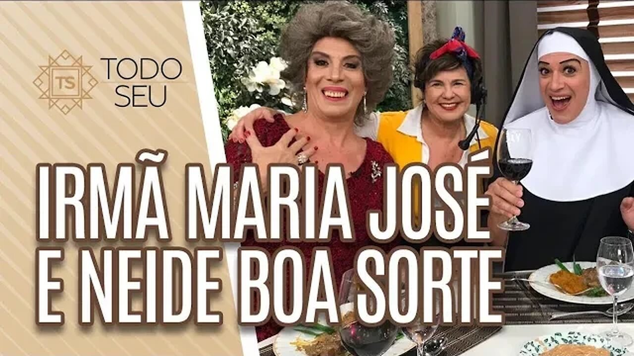 Bate papo com uma fofoqueira e uma freira 😂(Neide Boa Sorte)