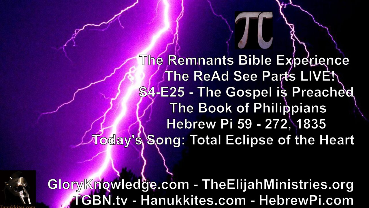 S4/E25 - The Gospel is Preached - The ReAd See Parts LIVE!