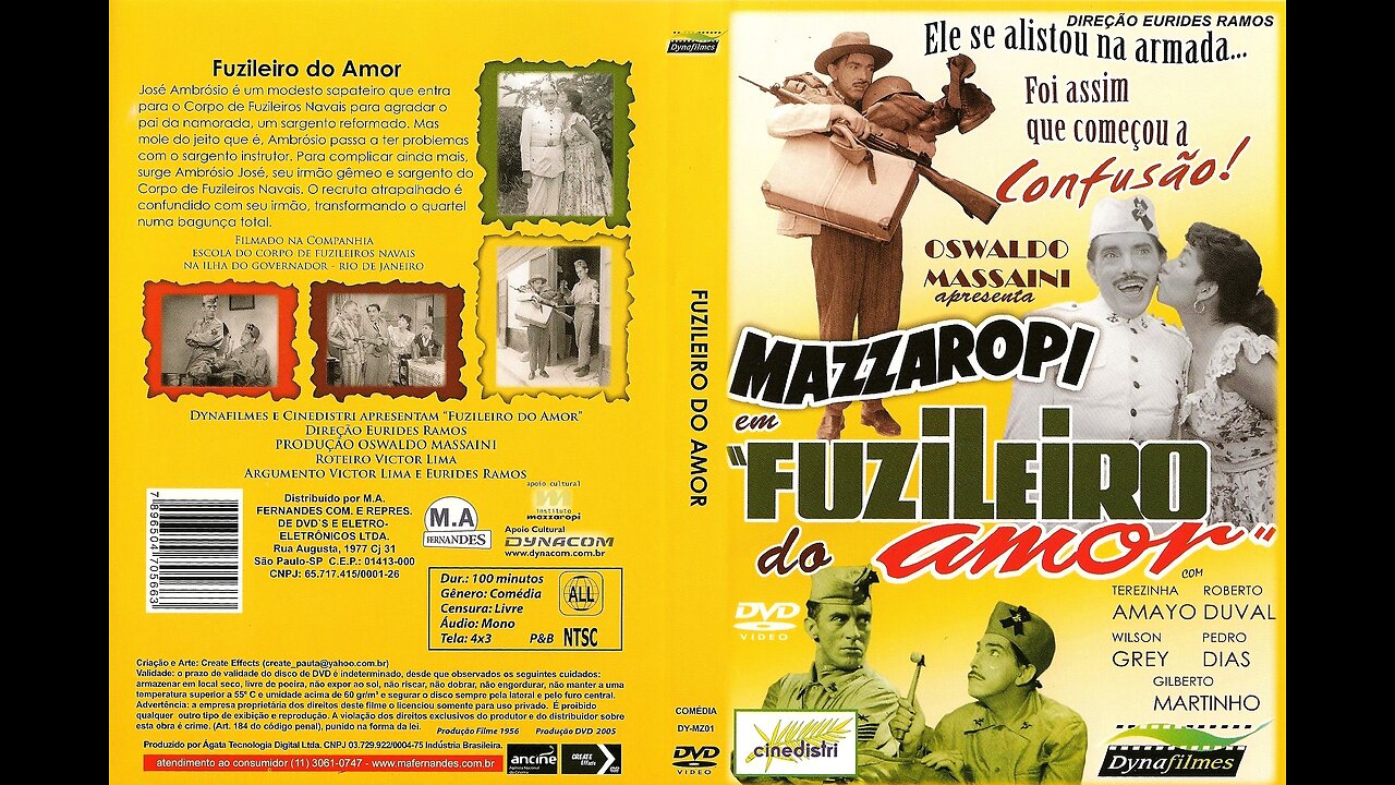 Mazzaropi Fuzileiro do Amor 1956