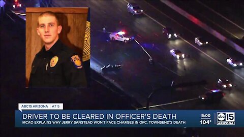 Driver to be cleared in Officer Townsend's death