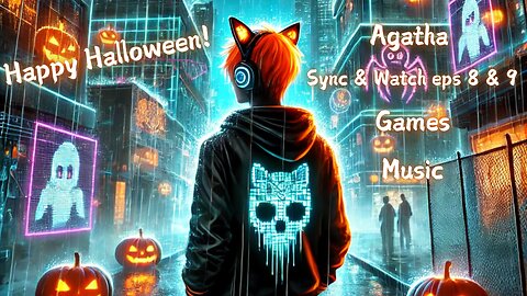 🎃 Losing@'s Obligatory Halloween Stream! 🎃 | Sync & Watch Agatha All Along + Games & Music 🎶👻