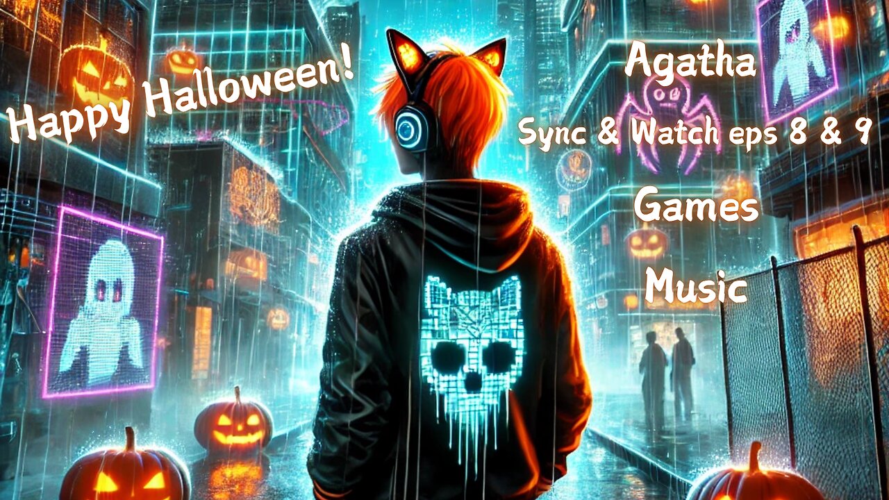 🎃 Losing@'s Obligatory Halloween Stream! 🎃 | Sync & Watch Agatha All Along + Games & Music 🎶👻