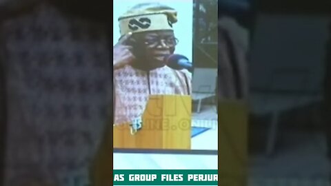 Tinubu charge perjury 14 years imprisonment #najiapolitics #2023presidency