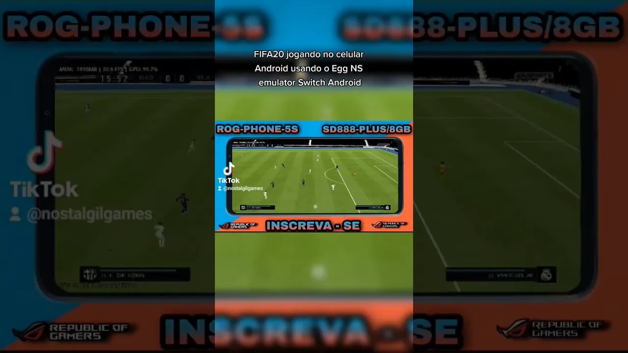 BORA JOGAR UM FIFA20 no Celular Android #games #eggns #gamingvideos #gaming