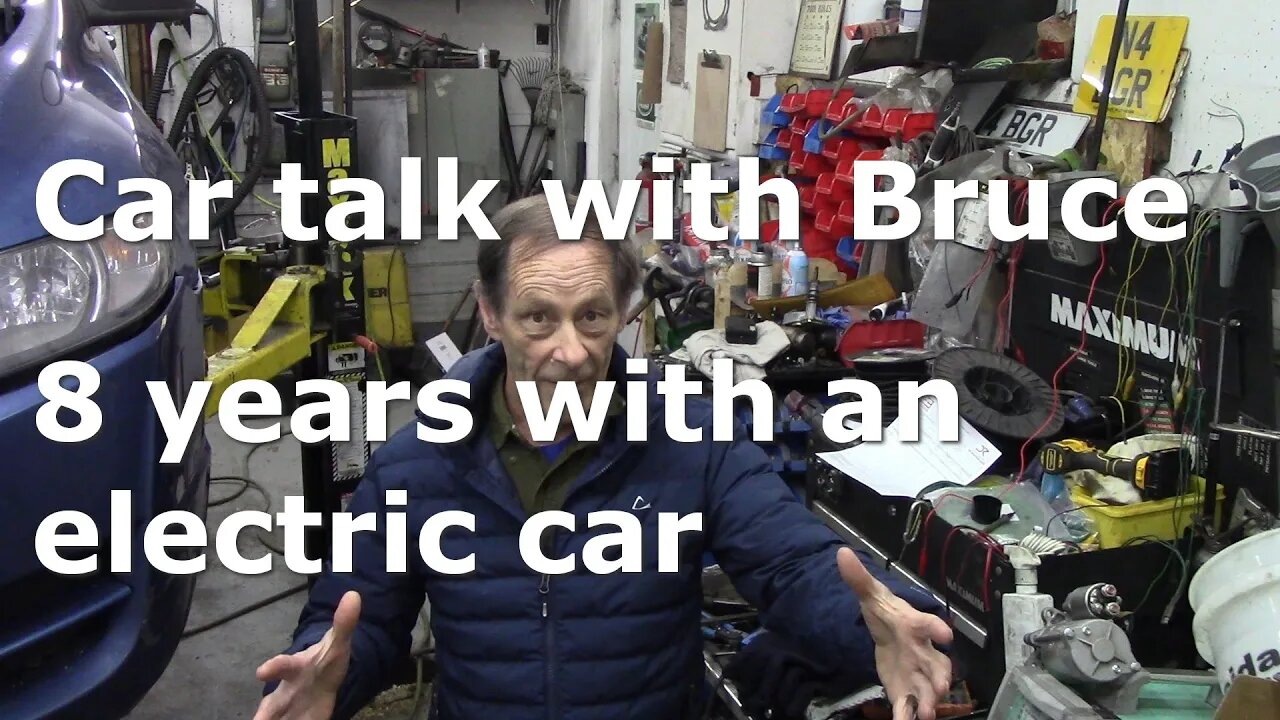 Car talk with Bruce 8 years with an electric car