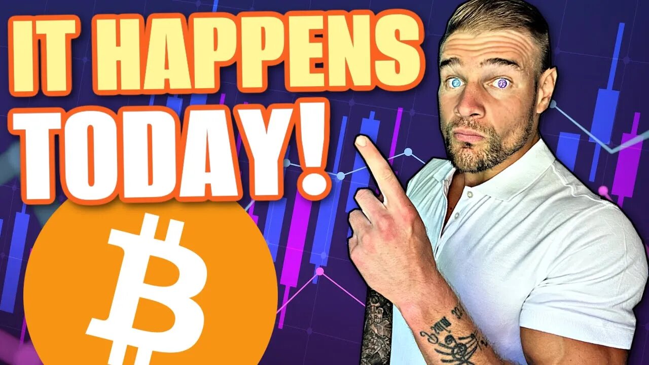 BITCOIN | HUGE MOVE BEGINS TODAY! (TIME SENSITIVE MUST WATCH ASAP!)