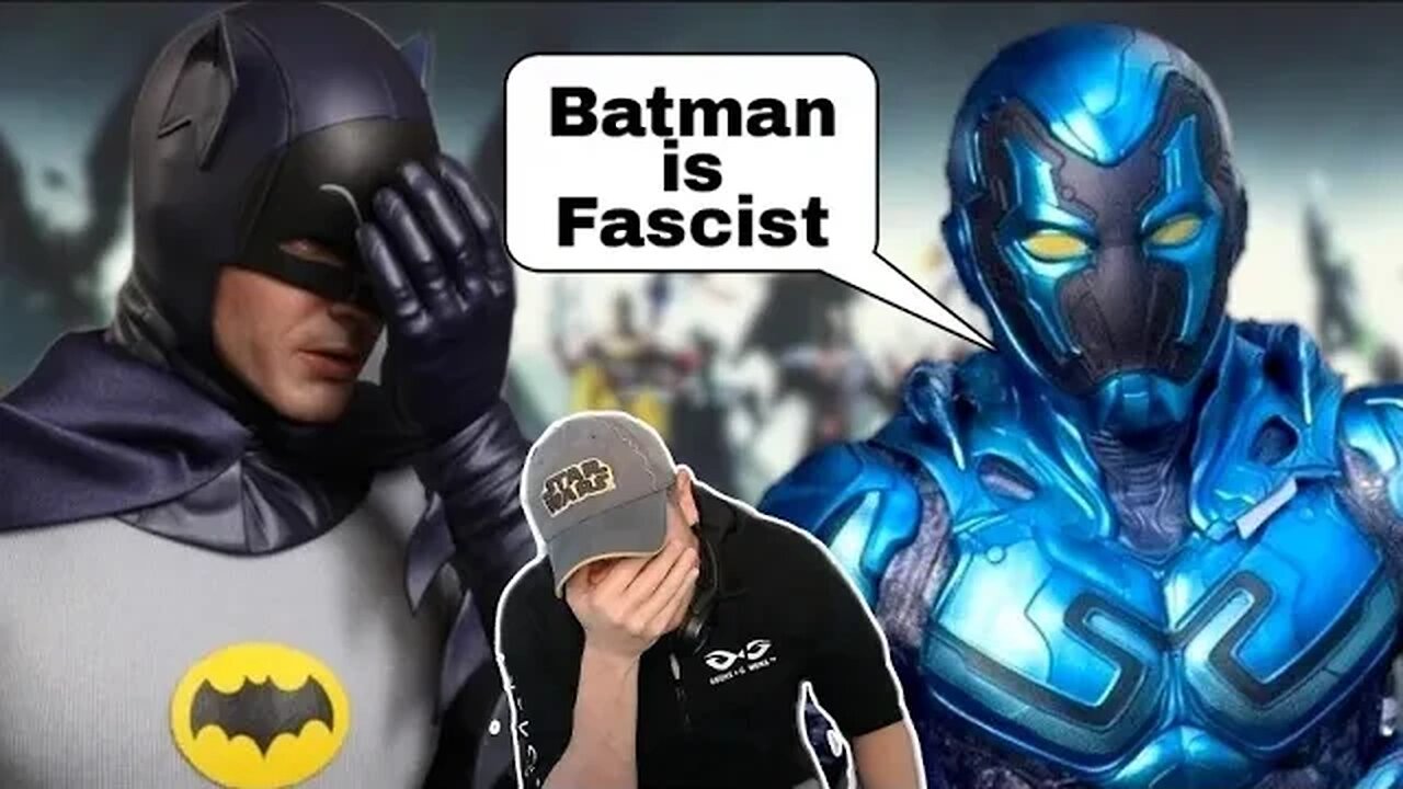 Blue Beetle Trailer ATTACKS Batman - Calls Him FASCIST