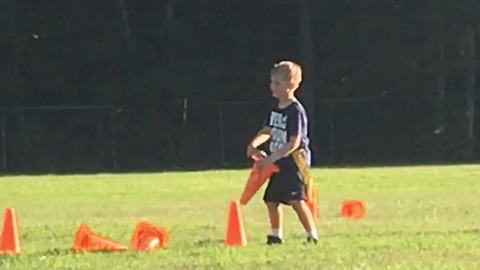 A Very Creative Boy And A Cone