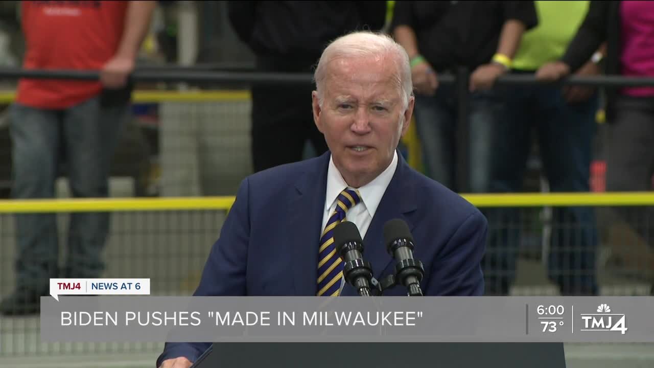 Biden pushes 'Made in Milwaukee'