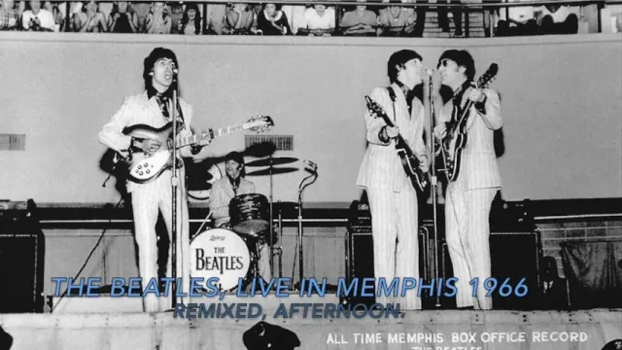The Beatles - Memphis 1966 (afternoon) [remixed]