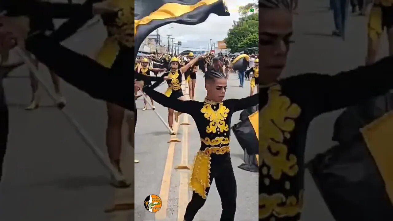 CORPO COREOGRÁFICO 2022 - BM. LUIZ RAMALHO 2022 NO DESFILE CÍVICO 2022 - MANGABEIRA - PB. - #shorts