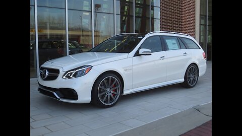 2014 Mercedes-Benz E63 AMG S Wagon Start Up, Exhaust, and In Depth Review