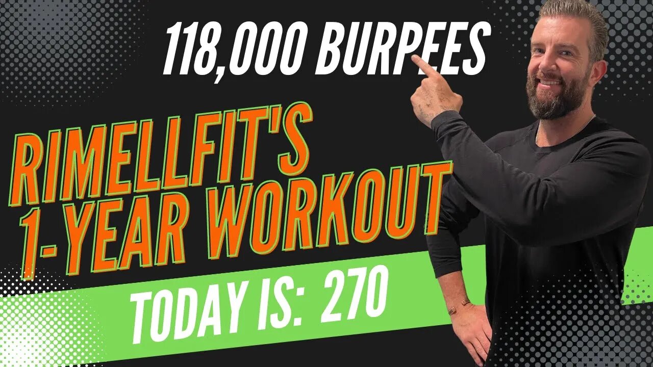 270 - I'll try to knock these out with Dumbbells in hand, let's see what happens..
