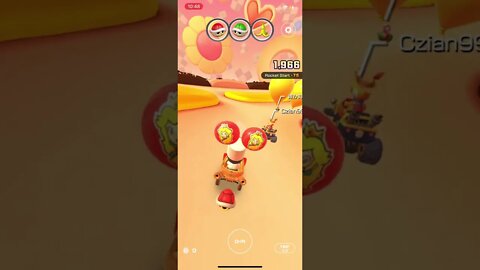 Mario Kart Tour - Peach Balloon Gameplay (Battle Tour Token Shop Reward)