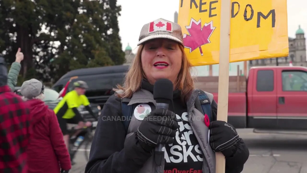 Victoria, BC Interview with Protesters | video 5