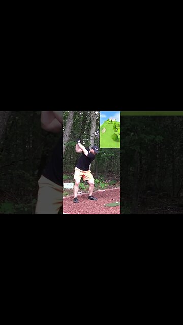 Hole 2 - Pease GC (Original) #Shorts #Golf #GarminR10 #Golfing #Golfer #SimGolf #YoutubeShorts
