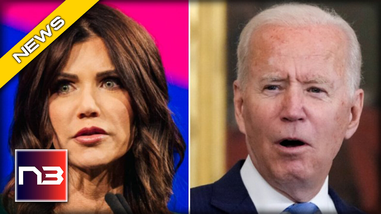 Gov. Noem Reveals Biden’s REAL Agenda Behind New Mandates with SCORCHING Message