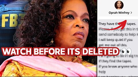 What going on with Oprah?