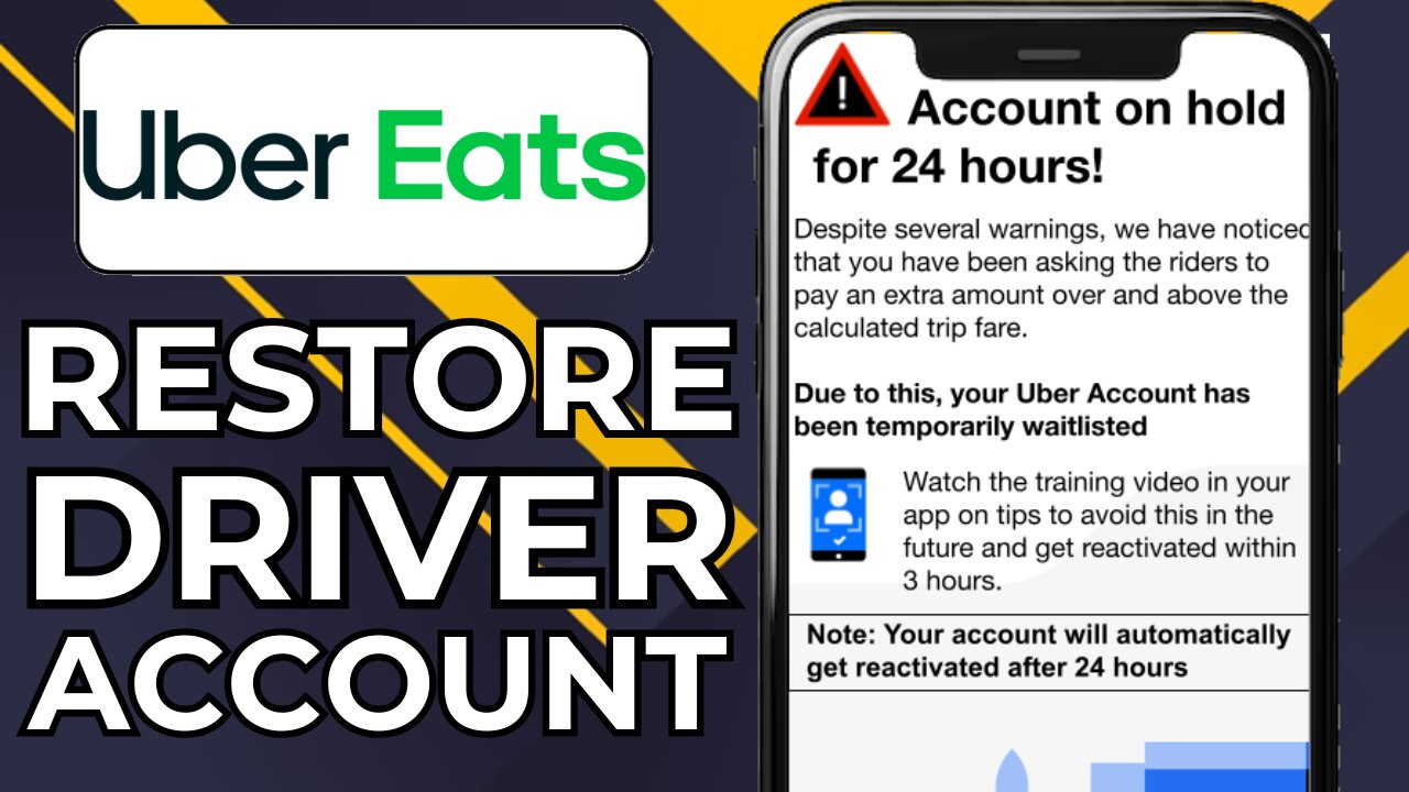 HOW TO REACTIVATE UBER DRIVER ACCOUNT