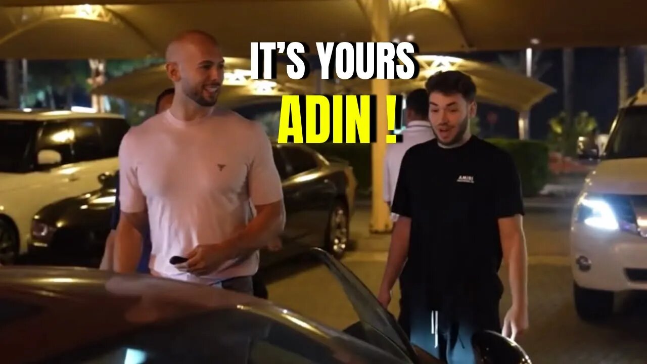 Andrew Tate PRANKED Adin Ross🤣💀🤩#adinross