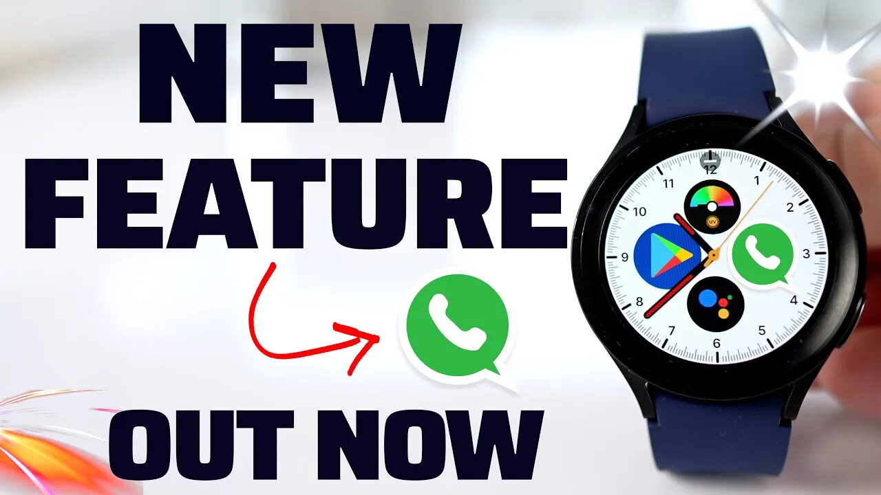 NEW UPDATE & WhatsApp Notification Fix! (Galaxy Watch 4/5)