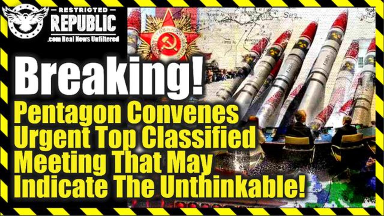 Breaking News April 15, 2022 - Pentagon Convenes Urgent Top Classified Meeting