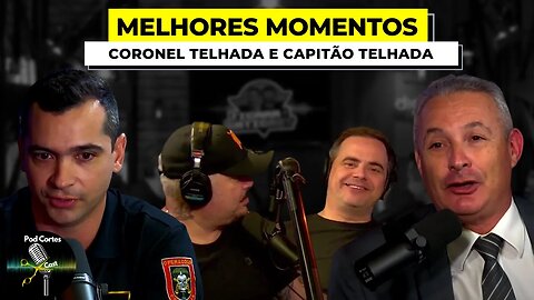 MELHORES MOMENTOS CORONEL TELHADA E CAPITÃO TELHADA - TICARACATICAST