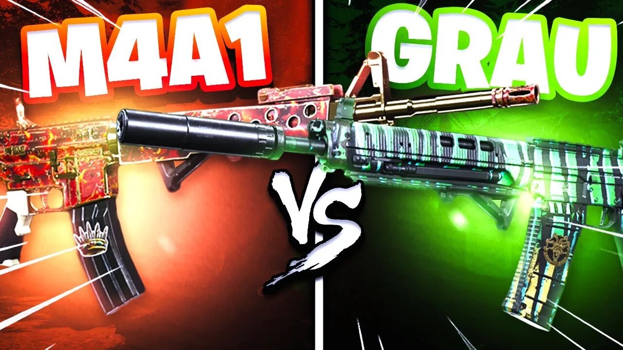 M4A1 vs GRAU 5.56! WHICH IS THE BEST GUN?! (Modern Warfare Weapon Comparison)