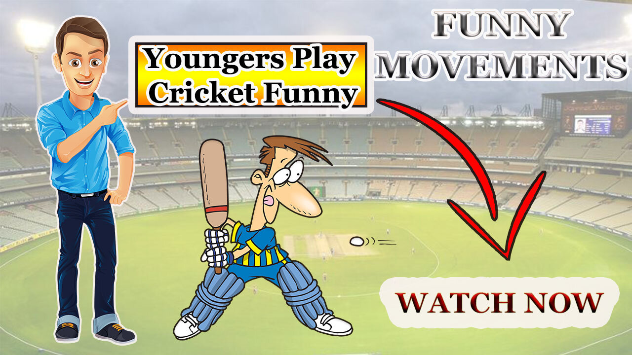 Funny Playing Cricket