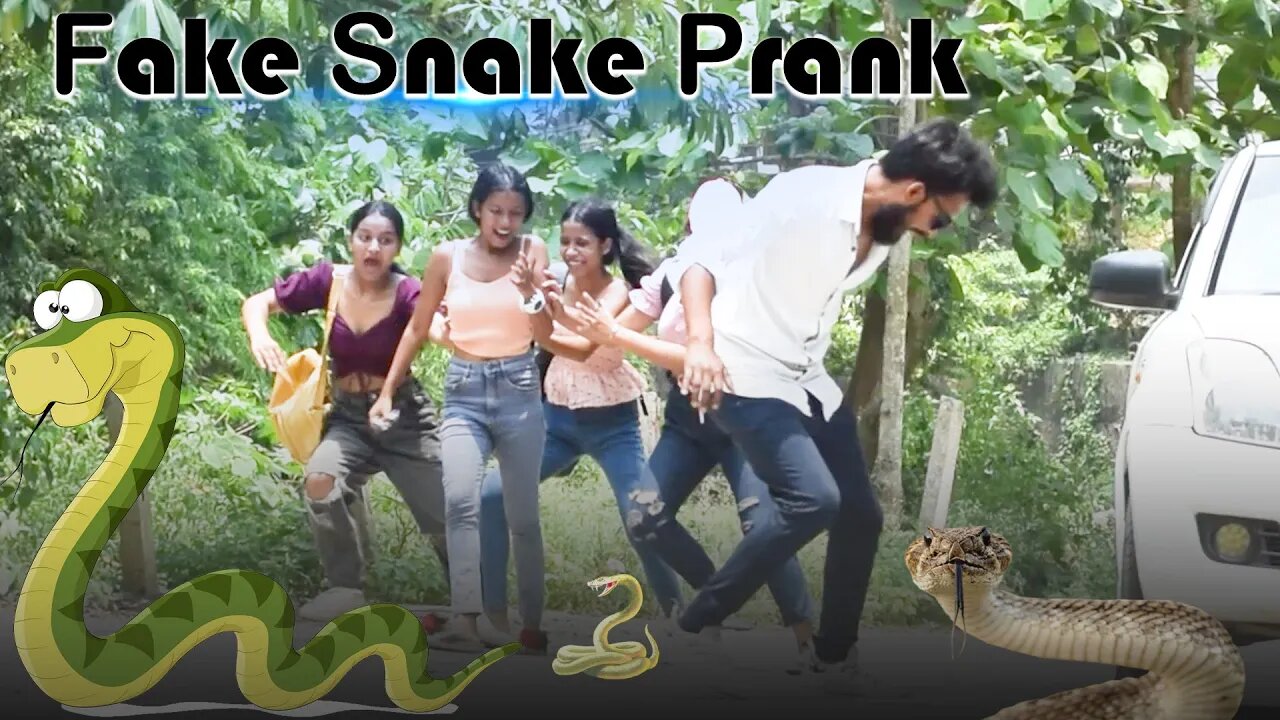 Fake Snake Prank | Snake Prank On Girls | MB Tales | Prank | most Prank 2023 | Top funniest pranks