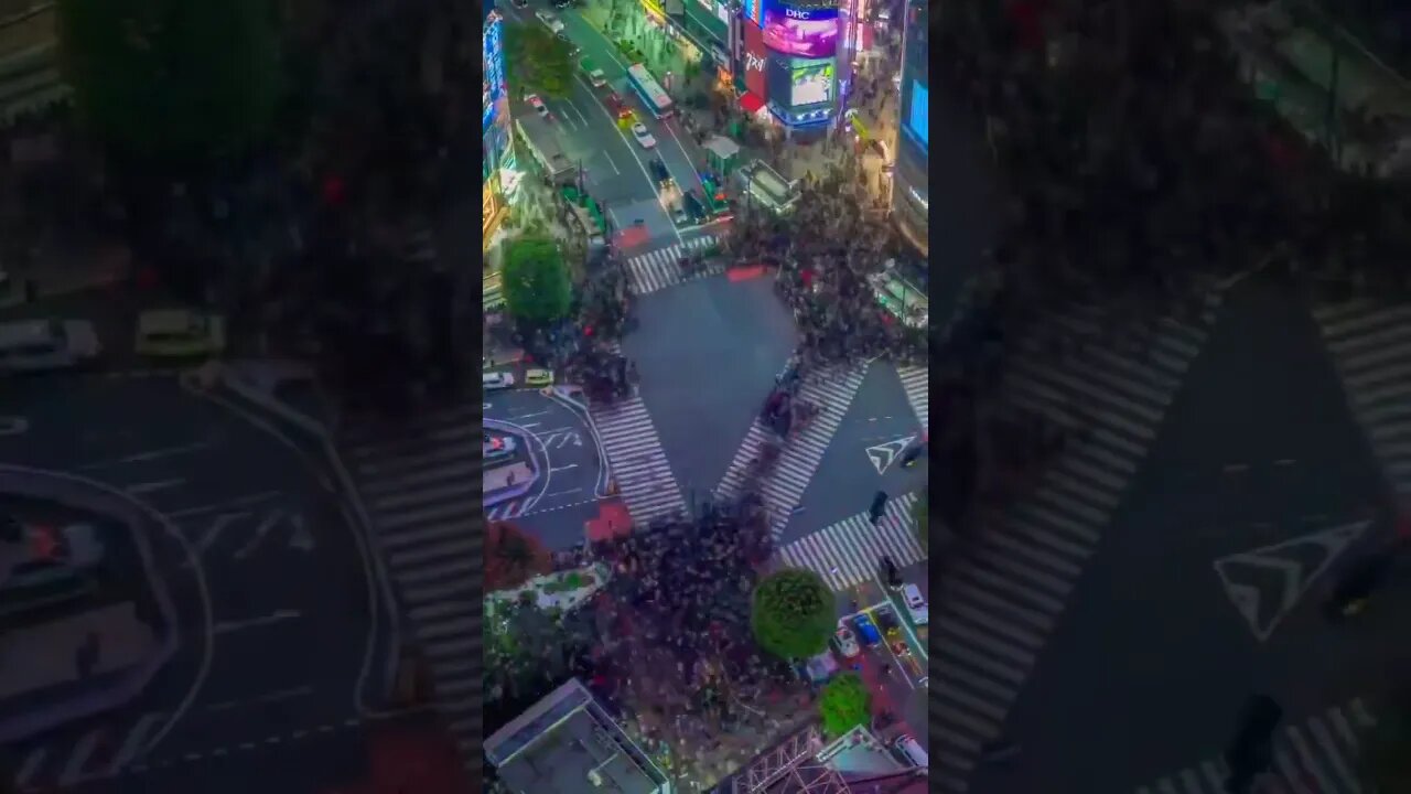 Shibuya crossing in Tokyo