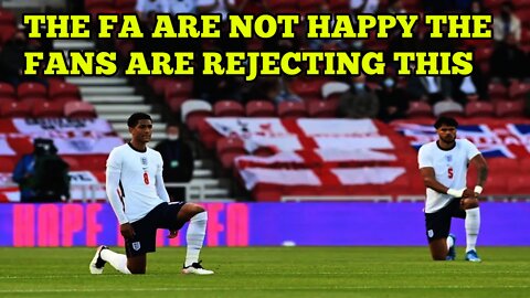 The FA Goes Mad After England Fans Booed Virtue Signalling Players In Middlesbrough