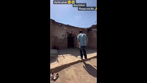 Made house for poor family..