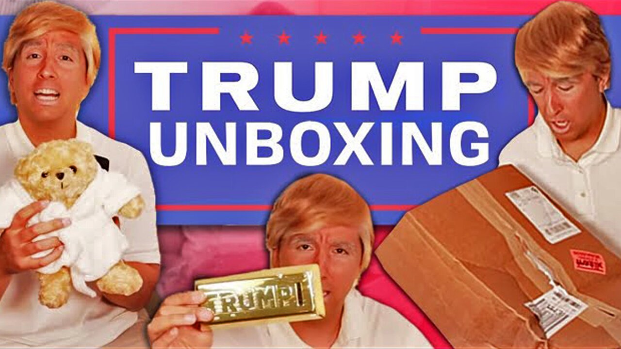 Donald Trump Massive Unboxing from THE TRUMP STORE