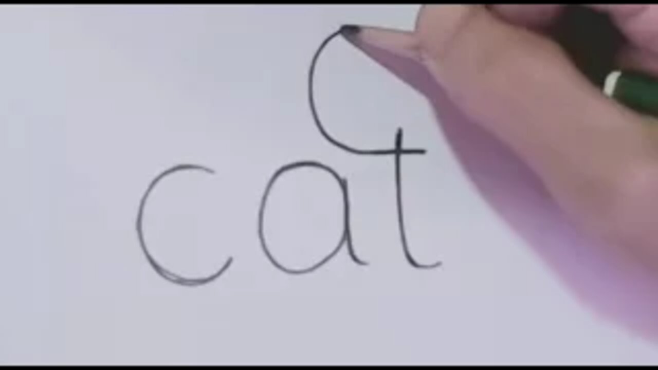 🔴 Very Easy! How to turn Word Cat Into a Cartoon Cat.