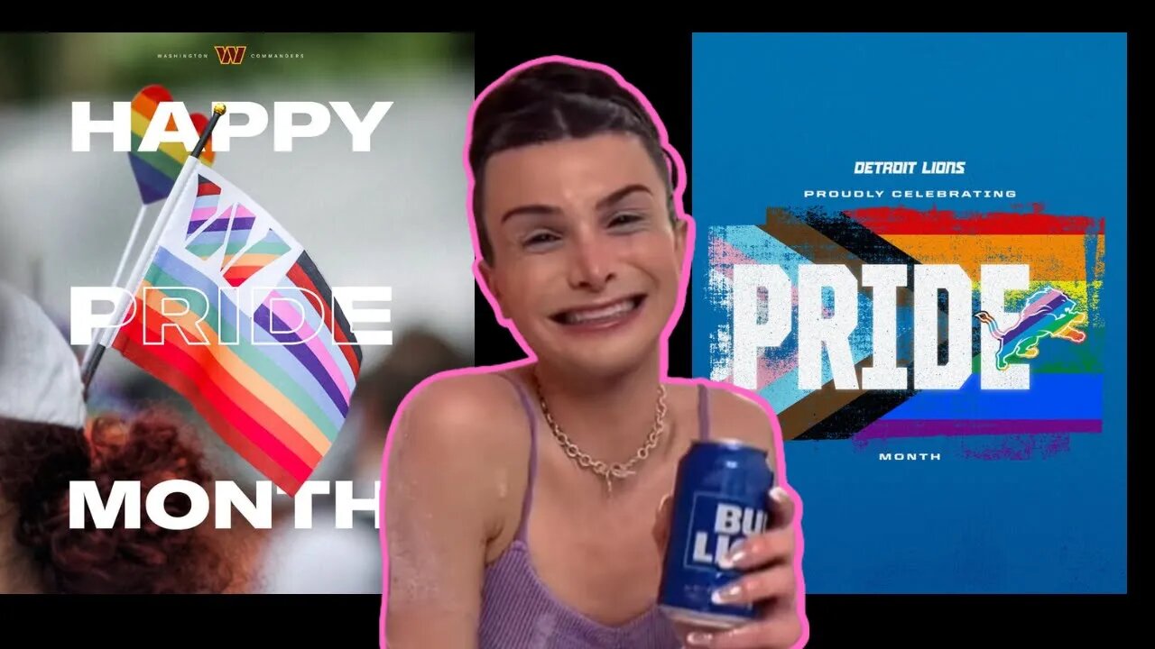 NFL ROLLS OUT WOKE PRIDE MONTH! Commanders, Lions Do Their Best Bud Light Dylan Mulvaney!