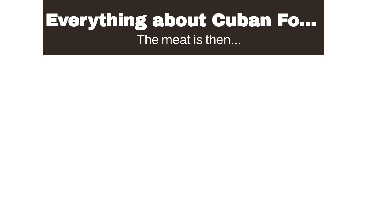 Everything about Cuban Food Pictures, Images and Stock Photos - iStock