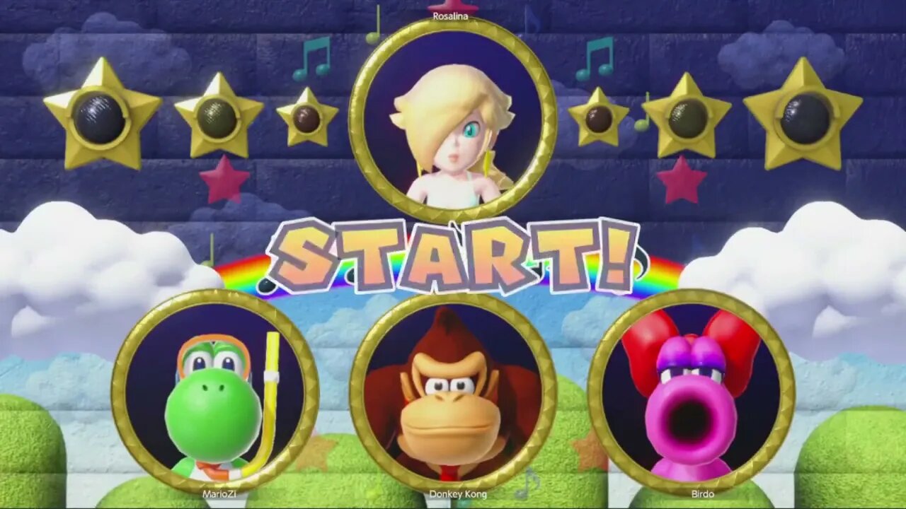 MarioParty Superstars Minigames☀️ Yoshi Rosalina Birdo Donkey Kong