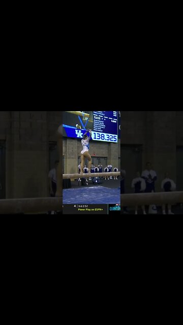 Isabella Magnelli 9.950 on Beam - Arkansas at Kentucky 2/17/23 #shorts