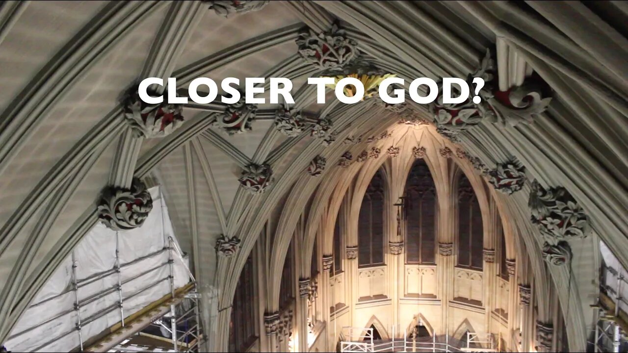 St Patricks Cathedral - Ever had your head on the ceiling?