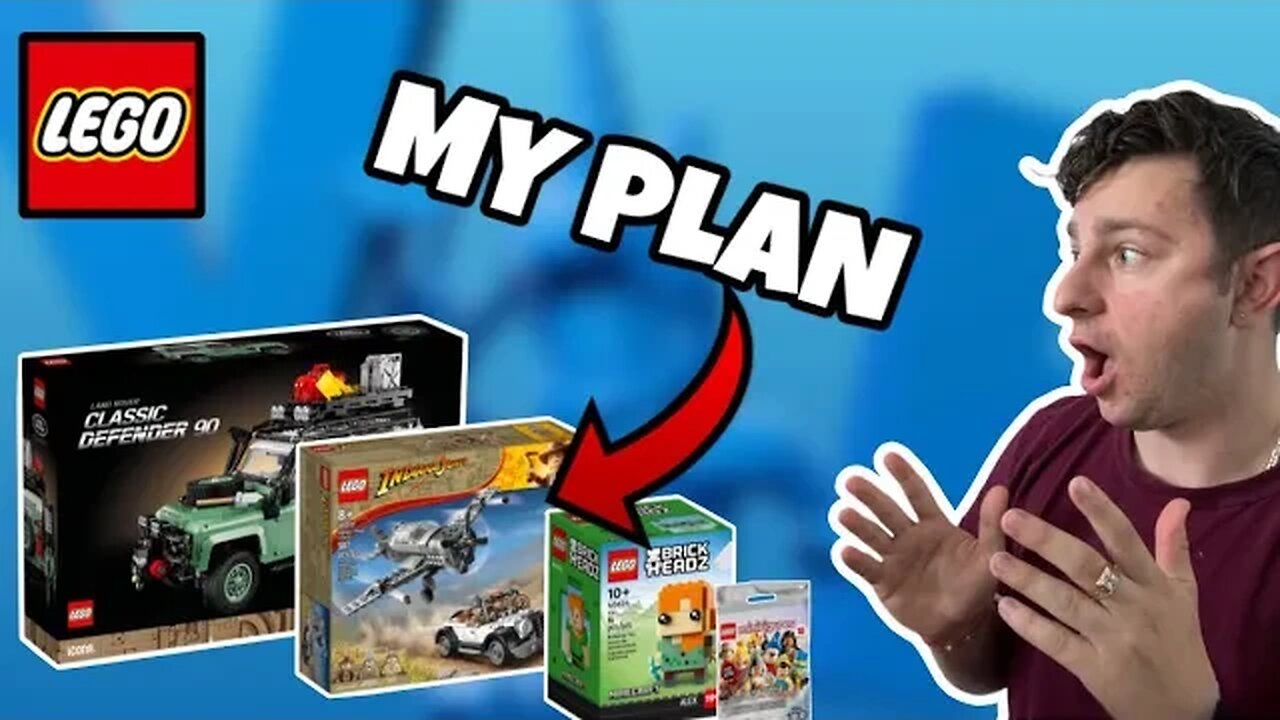 My LEGO April 2023 Release Day Plan