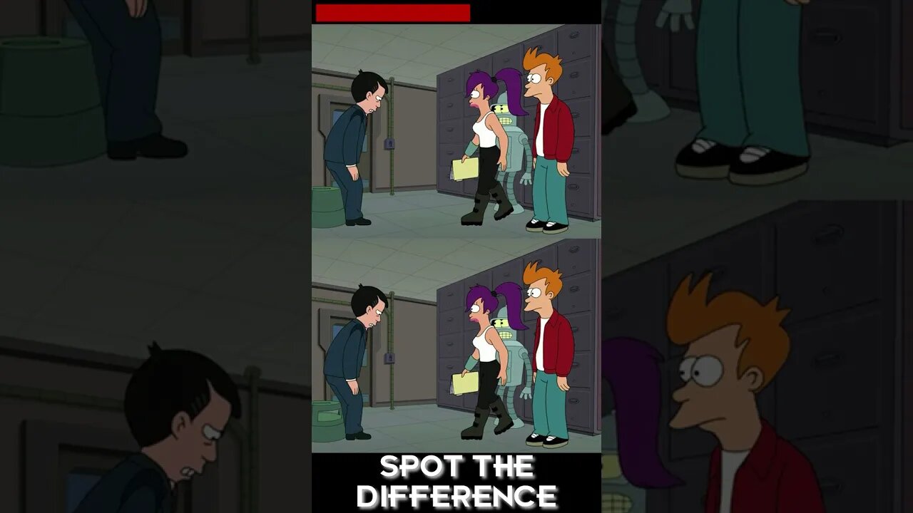 Find The Difference - Futurama Edition