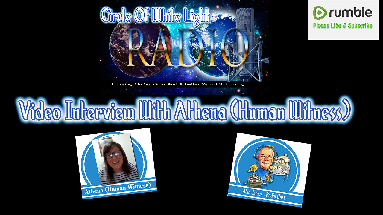 Alan James Interviews Athena (Human Witness) - 2nd August 2023