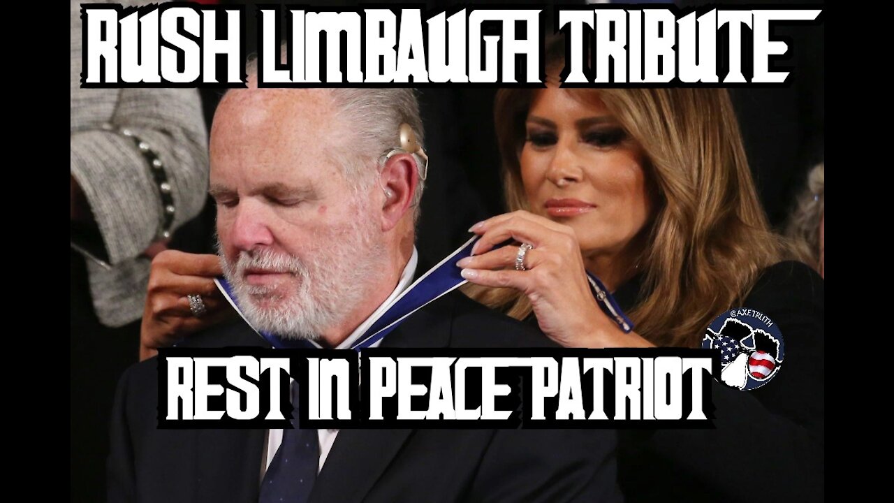 The Legend Rush Limbaugh Tribute #GonetooSoon