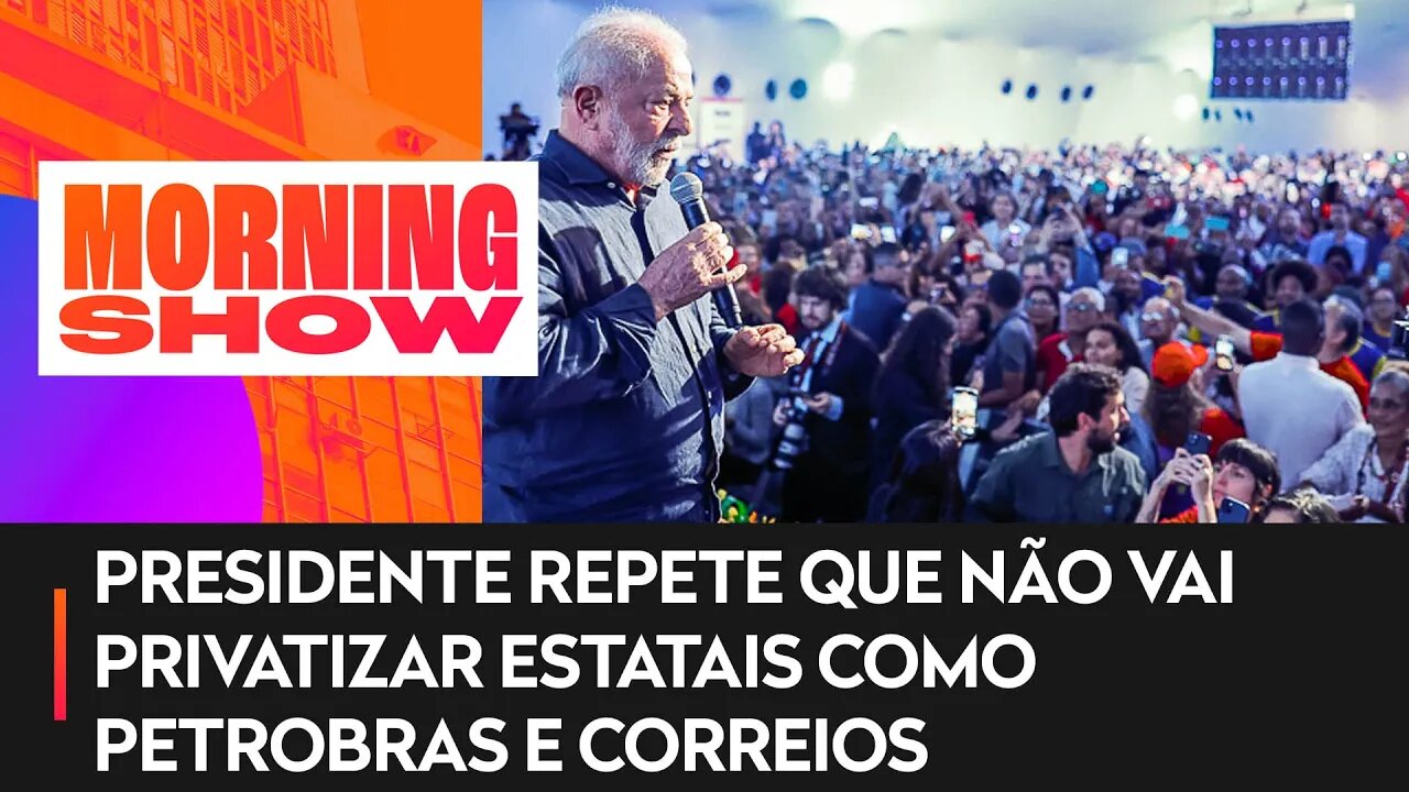 Lula chama modelo de privatização da Eletrobras de "sacanagem"