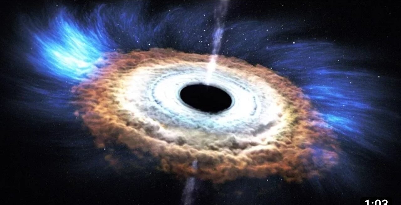 Nasa massive Black Hole shreds passing stars