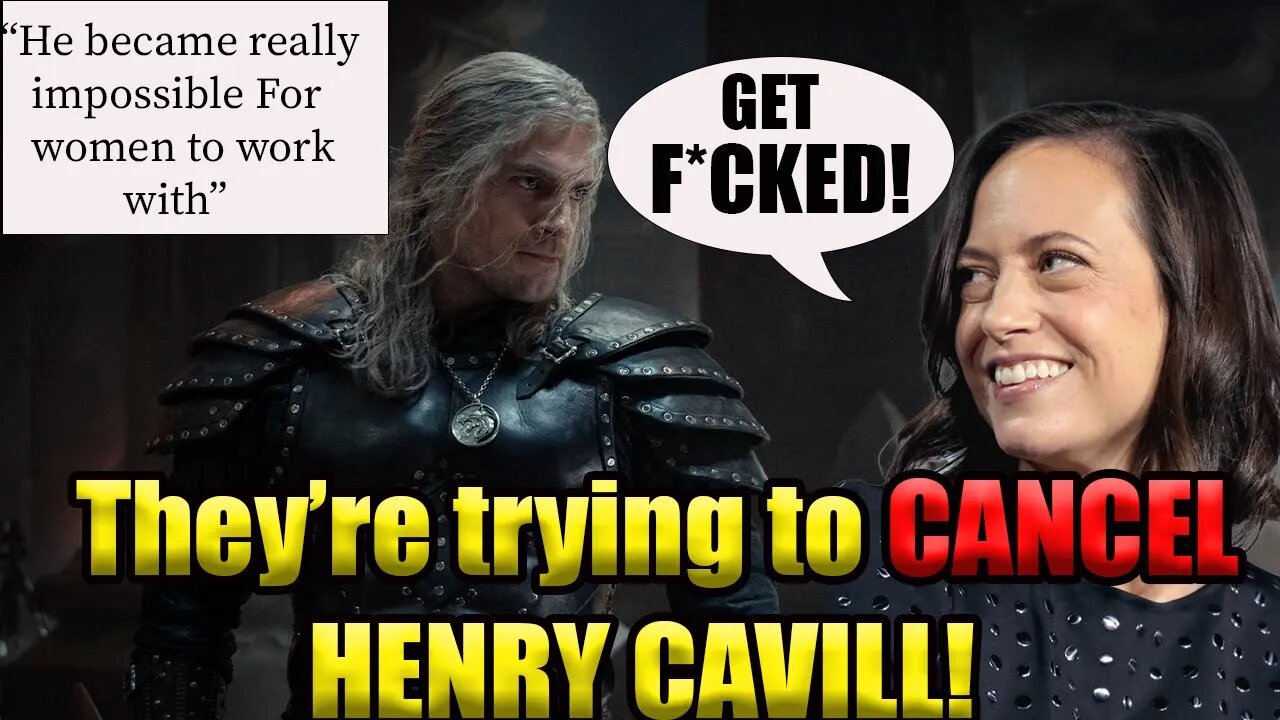 WOKE Witcher writers are TRYING to CANCEL Henry Cavill!