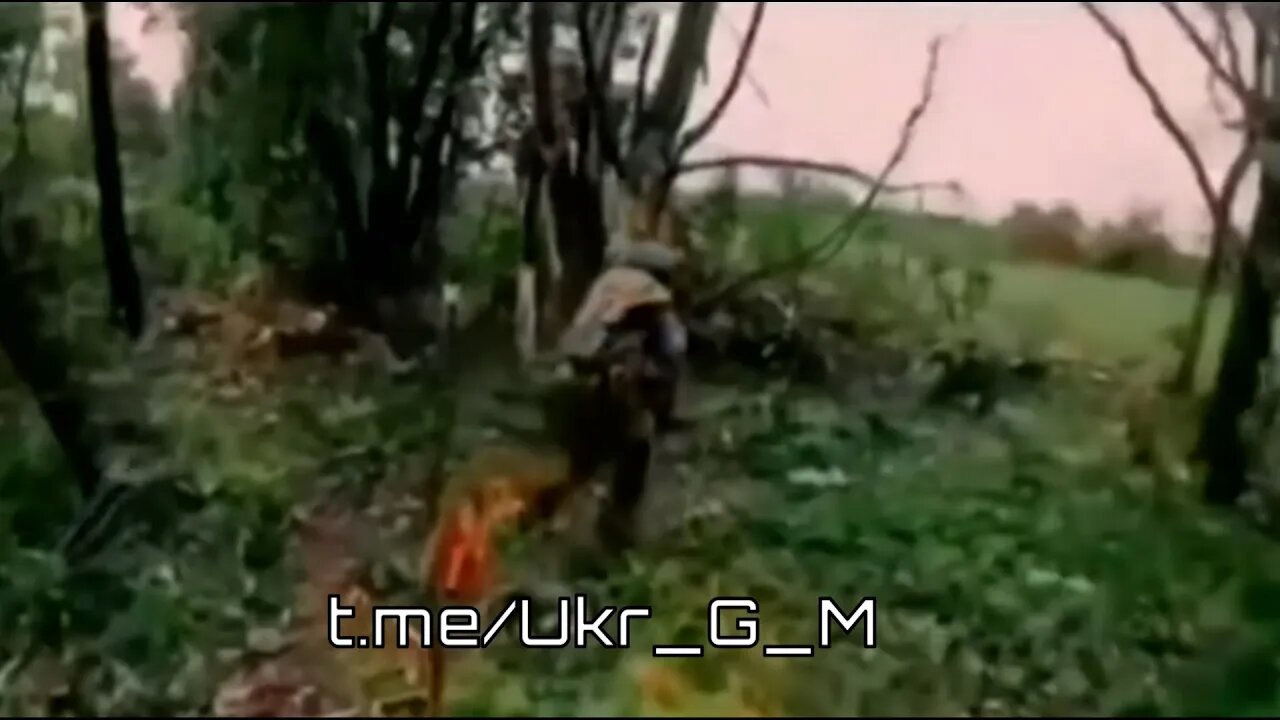 FPV: arrival lands near Ukrainian soldier