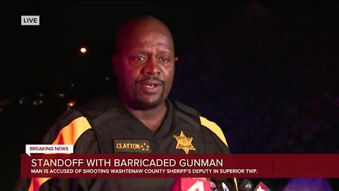 Standoff with barricaded gunman ends in Superior Township
