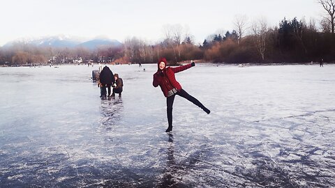 Trout Lake →Ice Lake -13℃ 1/14 2024